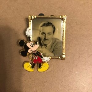 WALT DISNEY AND MICKEY MOUSE FRAME PIN
